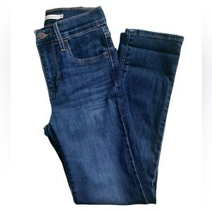 Levi's 724 High Rise Straight Crop
